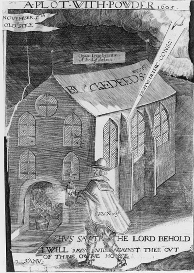A Plot with Powder, 1605 by English School